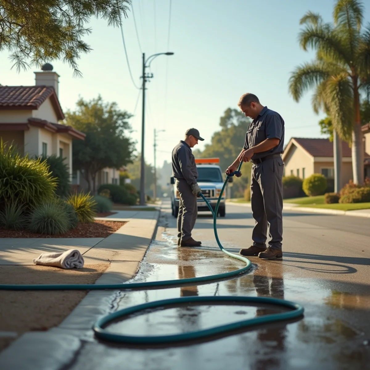 Typical Artesia home served by our water damage restoration crew