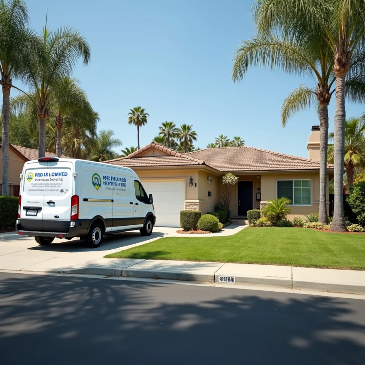 water damage restoration crew working in a Hawaiian Gardens, CA apartment