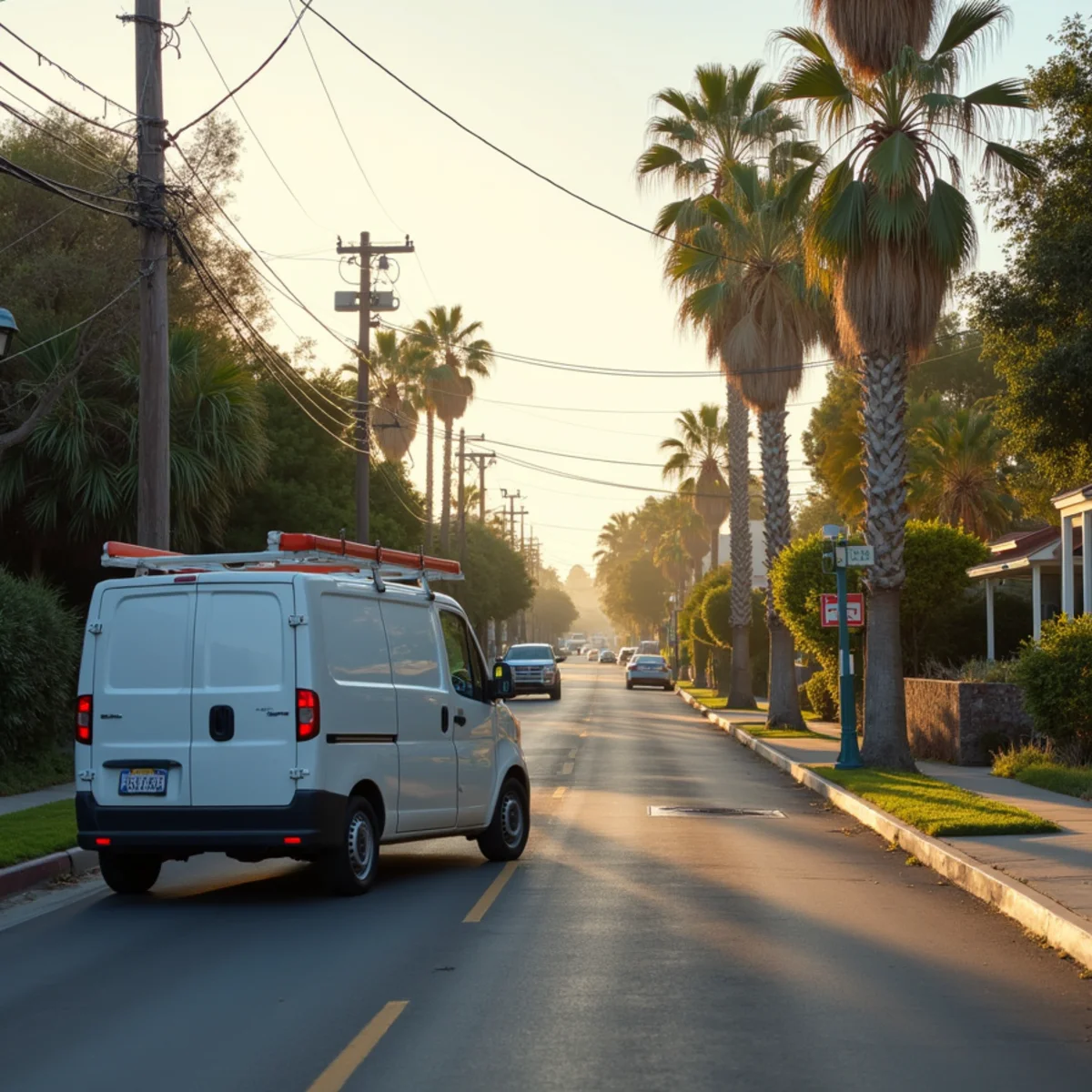 Typical Long Beach home served by our water damage restoration crew