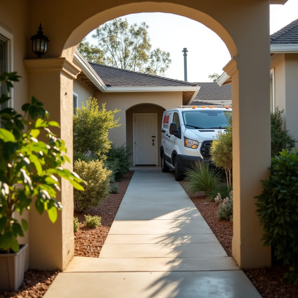 Typical Paramount home served by our water damage restoration crew